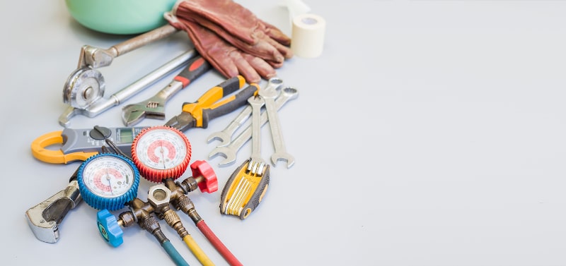 tools for heat pump repair or replacement